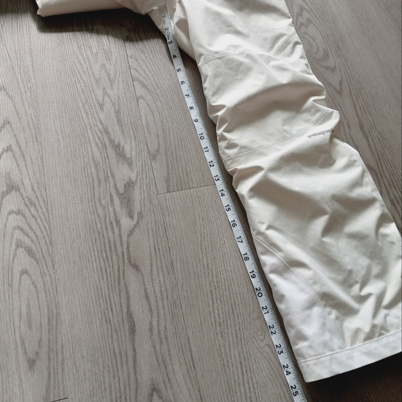 Patagonia Girl's Snowbelle Pants Birch White M(10) - Picture 15 of 16